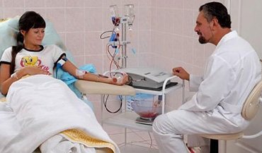 Процедура лечебного плазмафереза крови Казань